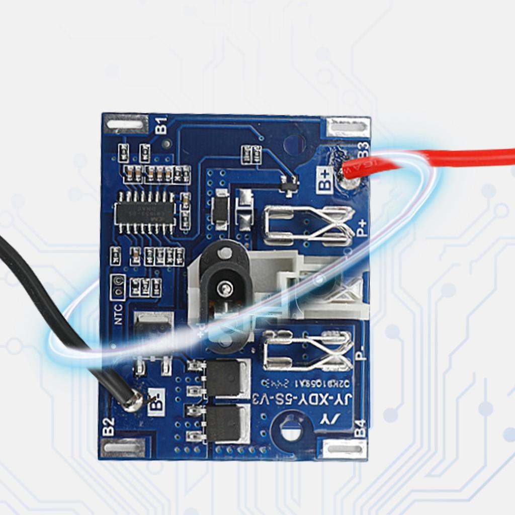21V Lithium Battery Pack Protective Circuit Board Module For Power Tool Battery Charging Protective Board Accessories