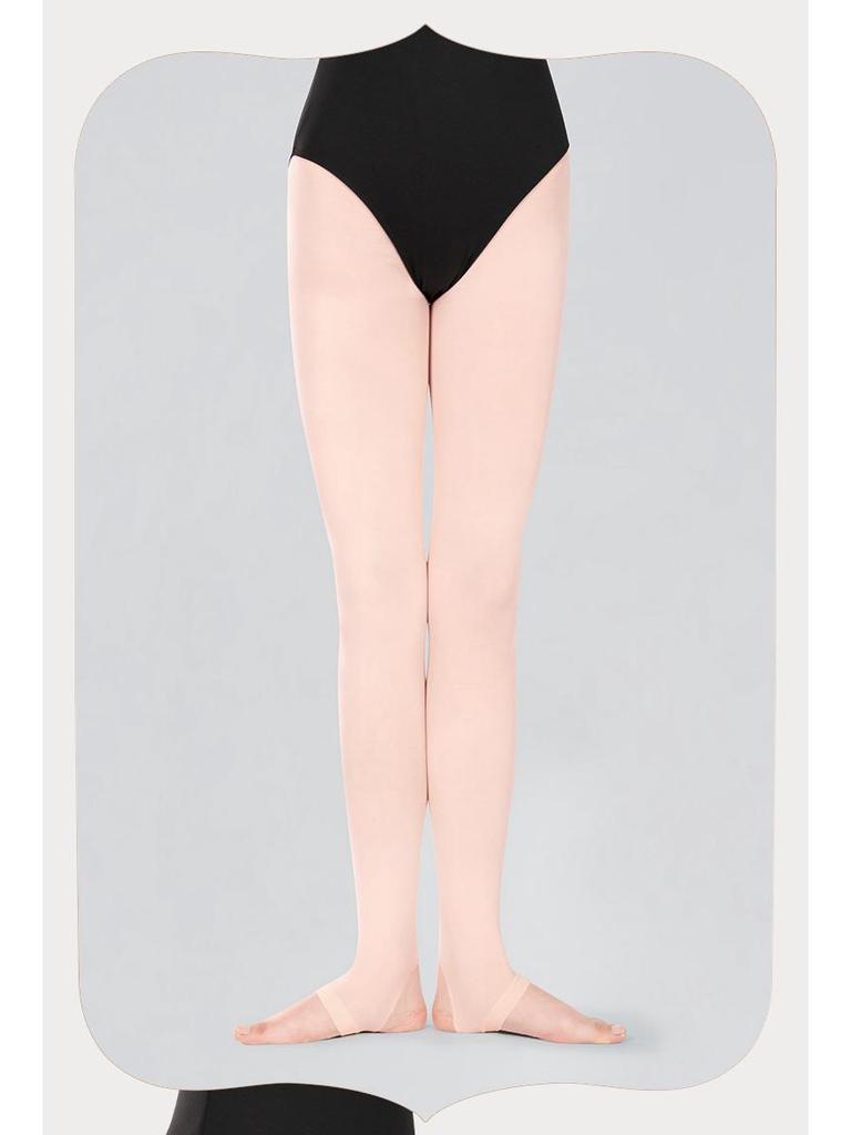 Children's Ballet Practice Footed Tights - 60D Thin Style Dance Socks for Girls