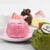 4pcs Artificial Chocolate Cake Model Ornament Simulation Cake Simulated Dessert Photo Props for Home Kitchen Party Decoration