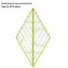 Acrylic Irregular 90° Sewing and Patchwork Ruler for Fabric Cutting