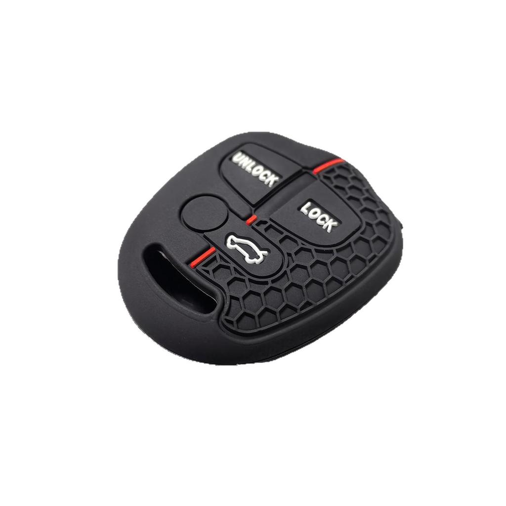 2023 Mitsubishi Outlander Honeycomb Silicone Key Cover, 4-Button Smart Anti-Drop Case