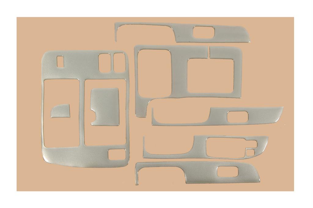 

Panel overlays (2000-2004) Aluminum for Nissan Patrol Y61