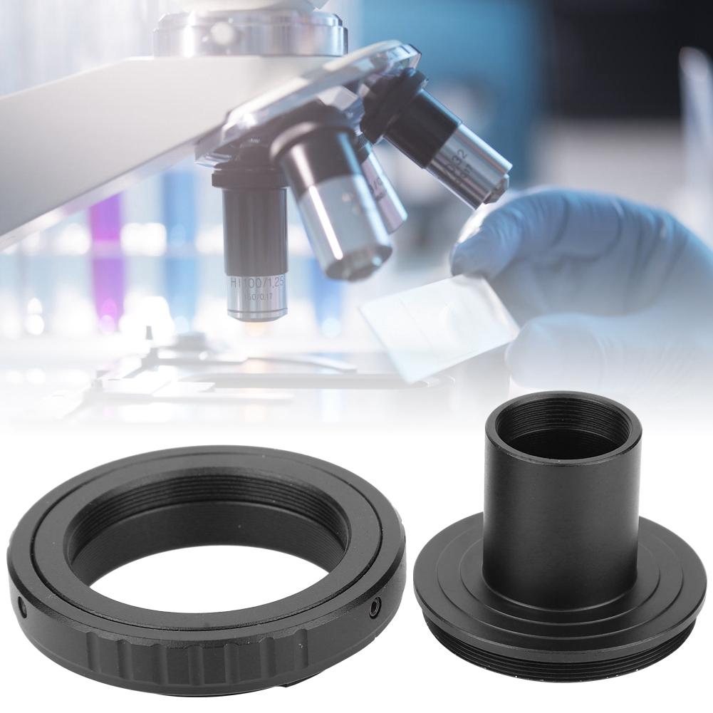 Aluminum Alloy Adapter Ring for 23.2mm T Mount Microscope To for Pentax PK Mount Camera