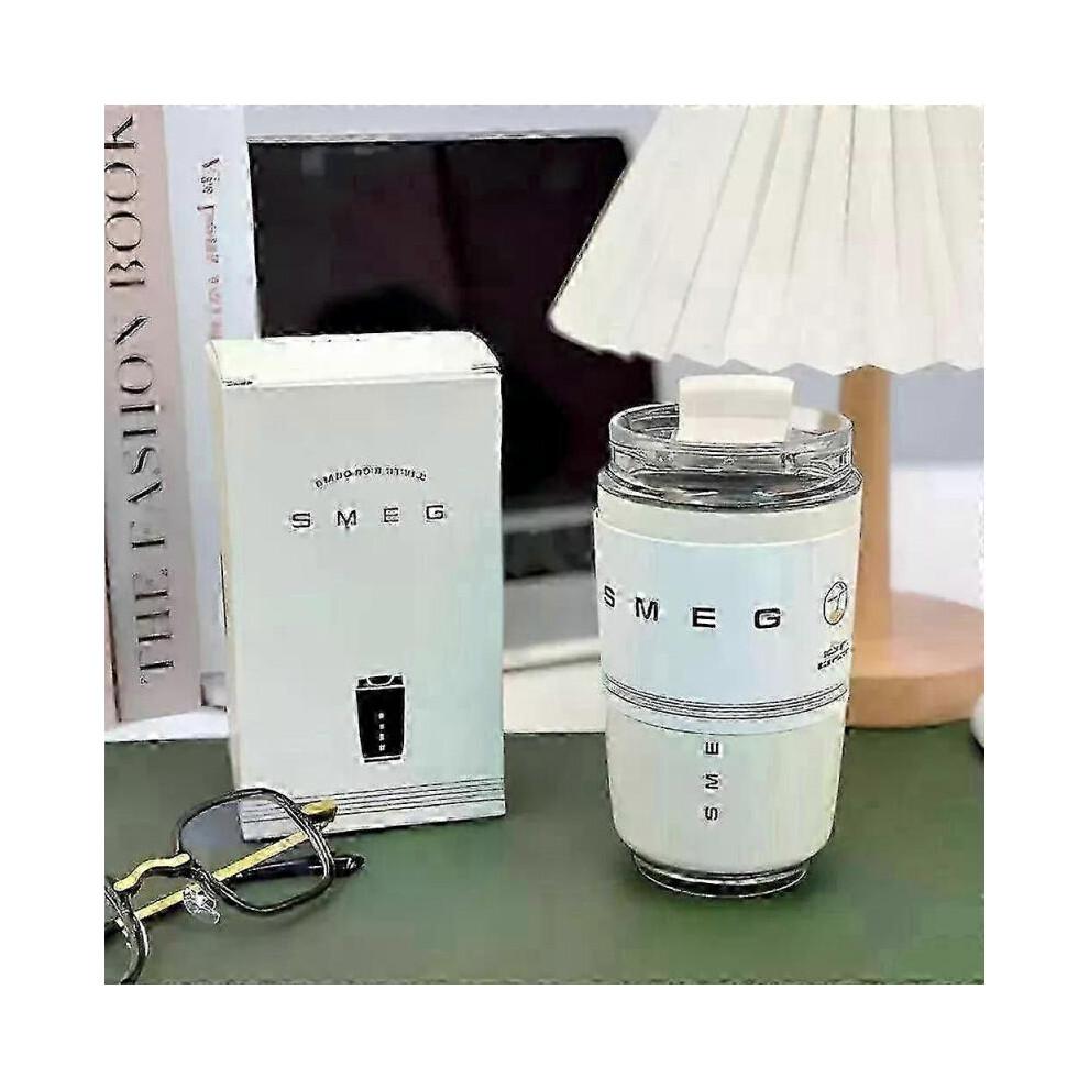 Smeg 300ml Edelstahl-Reisebecher - Isolierter Thermobecher in 8 Farben für britische Kaffeeliebhaber