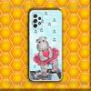 Cute Hippo Hippopotamus  Phone Case Silicone For Samsung S30,23,21,22,20 FE lite,S10,9,PIus Note20ultra Soft Transparent