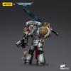 JOYTOY Warhammer 40.000 1/18 Actionfigur Grey Knights Strike Squad Justicar 4,7" Sammler-Actionfigur-Kit