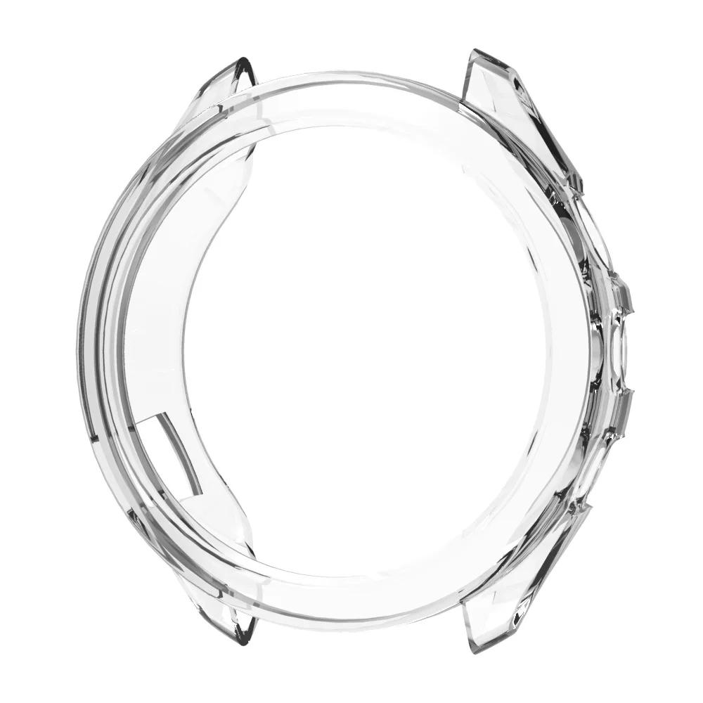 

Clear TPU Protective Case Cover For Garmin Approach S70 42MM 47MM Smart Watch Soft Silicone Bumper Protector Shell Accessoies For S70 42MM чистий