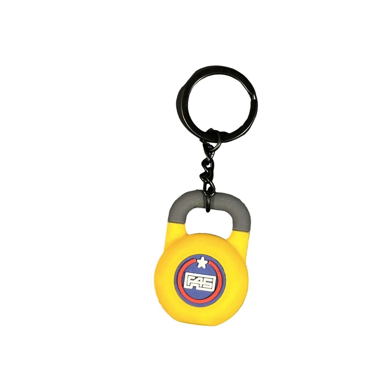 

Гиря Фитнес Брелок Тренажерный Зал Подарочный Подвесной Украшение One Size жёлтый