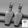 New Model Zinc Alloy Genuine Leather Auto Key Fob Cover Case Housing Remote Fit For Voyah Free I-Land Dreamer - Protector Key Ring Auto Accessories