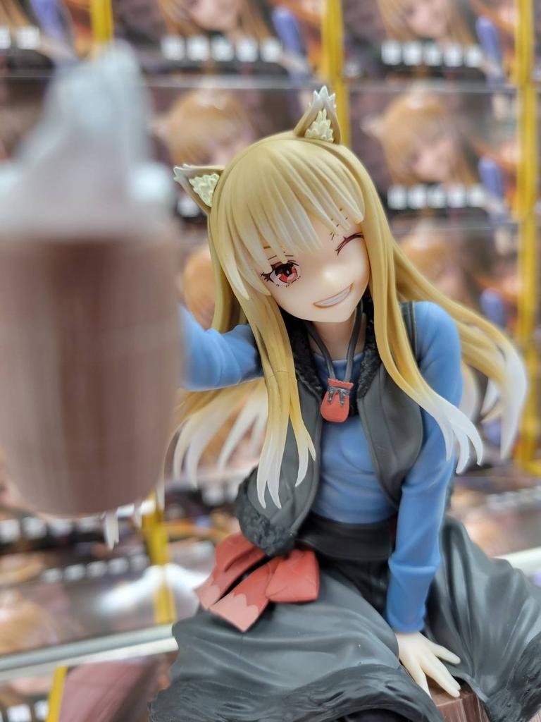 17CM Anime Holo Figure Ookami to Koushinryou Merchant Meets the Wise Wolf Sitting Model Toy Doll Action Figure PVC