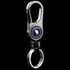 Zinc Zinc Zinc Alloy Titanium Car Keychain Business Style Titanium Keyring  Couple Gift
