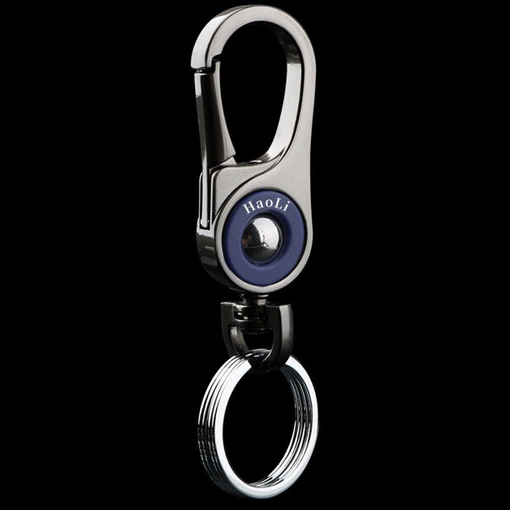 Zinc Zinc Zinc Alloy Titanium Car Keychain Business Style Titanium Keyring  Couple Gift