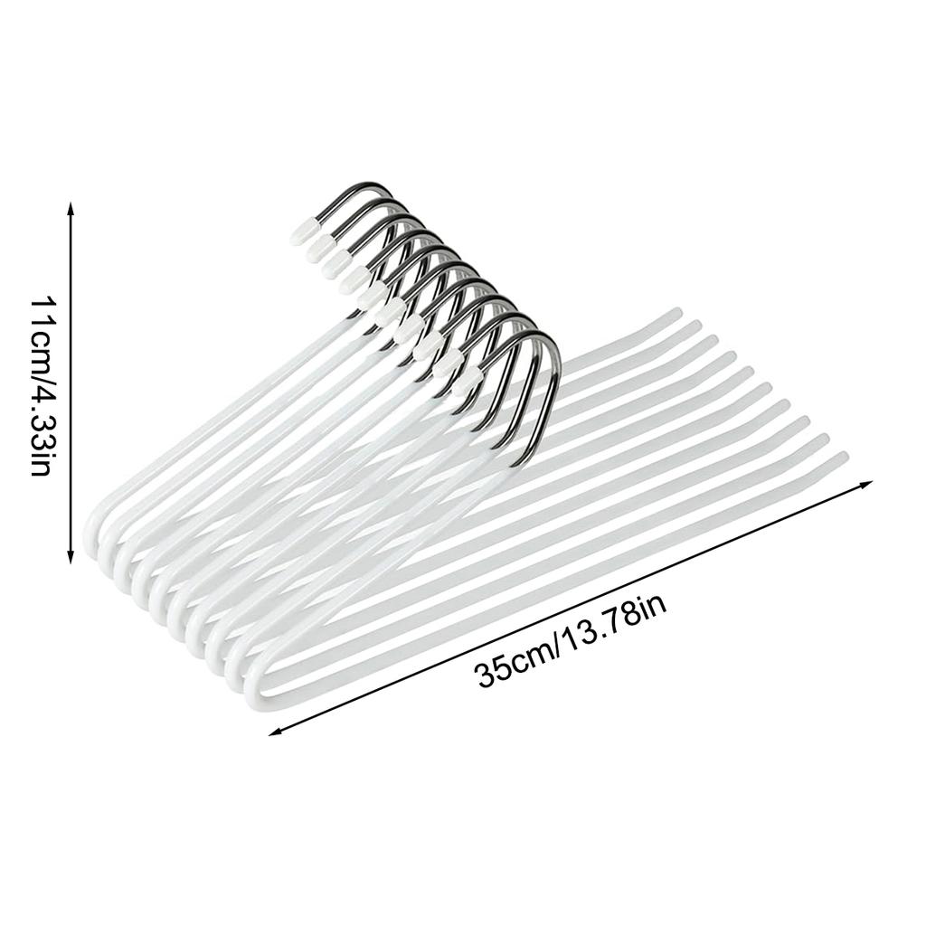 Home Goose Style Pants Hanger Hanging Pants Hanger Seamless Pants Clip Anti Slip Hanger Closet Storage