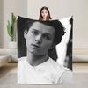 Tom Holland Is Cool Plush Blanket Girls Boys  Flannel Throw Blanket For Living Room Soft Warm Custom DIY Quality Bedspread Gift