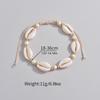 Vacation Beach Style Shell Weaving Beaded Adjustable Women's Feet Chain