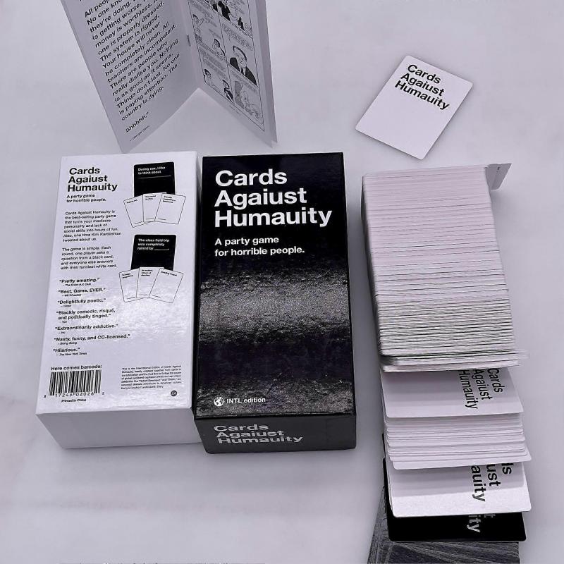 Cards Against Humanity Party Game for Adults, Hilarious & Inappropriate Card Game, 500 Cards for Friends & Family Game Nights