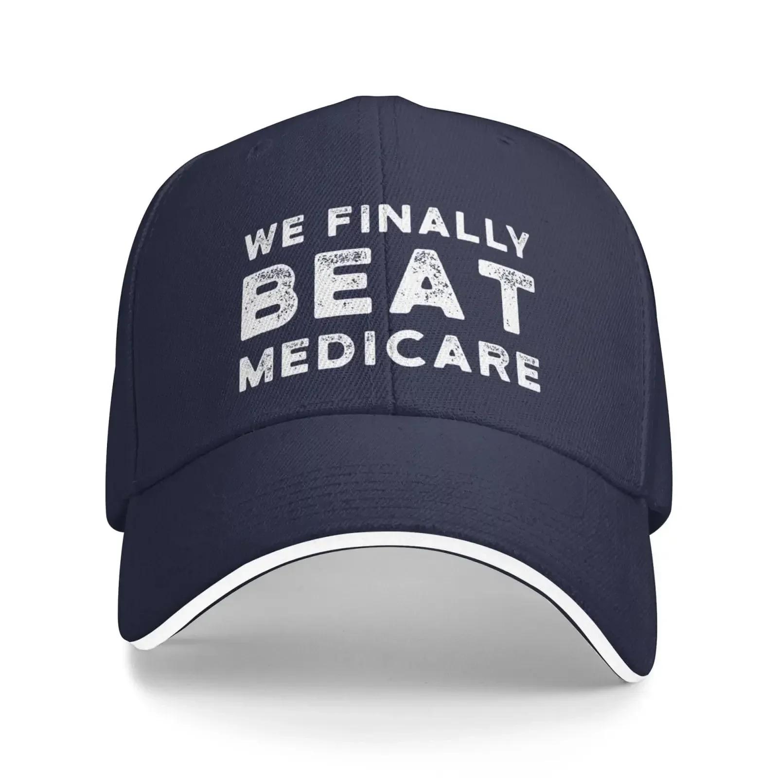 

We Finally Beat Baseball Cap Fashionable Hat Hat for Unisex Women Outdoor Adjustable Casual Hats Sunscreen Hat Adjustable