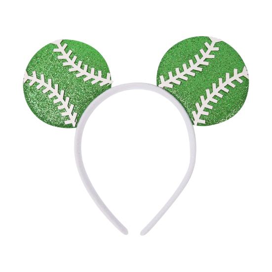 Soccer Fan Headband, Team Spirit Hair Hoop, Football Theme Party Headwear for Game Day, Fan Celebration