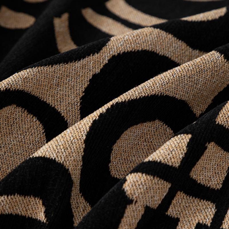 Capa de Sofá Estilo Étnico Chenille Cobertura Total Protetor de Sofá Antiderrapante Sofá Universal para Todas as Estações Manta de Camping para Sofá Tapete para Sofá