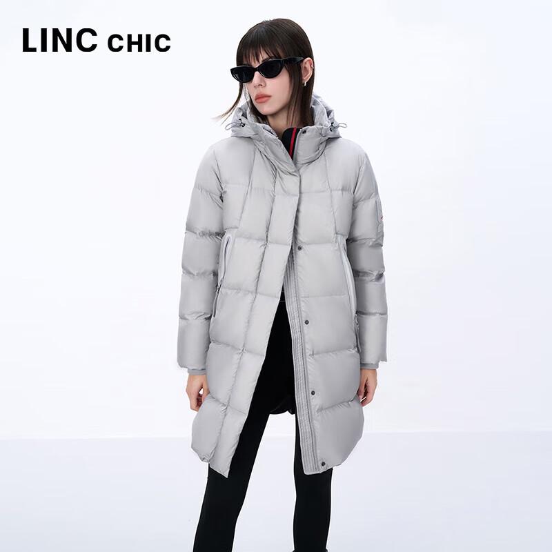 

Jinyujie Women s 2024 Winter Hooded Mid-Length Puffer Down Jacket M (up to 70kg)