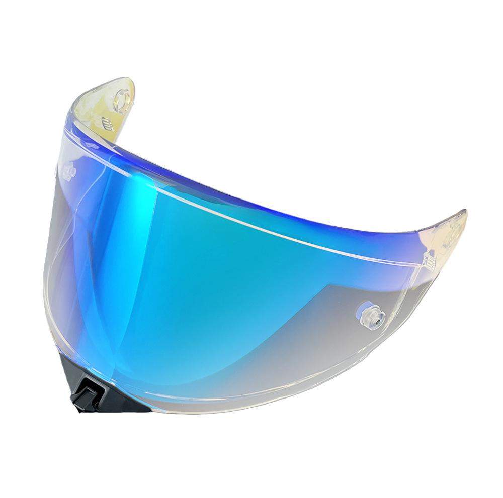 TT REVO Hochauflösende galvanisierte Linse für Tag-/Nachtgebrauch mit UV-Schutz – Passend für TT REVO Motorradhelm.