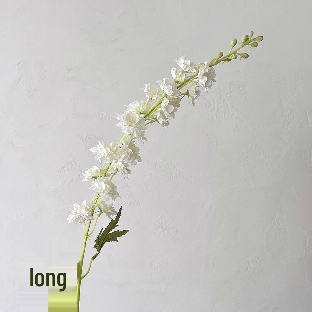Larkspur Hyacinth Retro Floral Decor: Floor-Standing European-Style Faux Flowers for Home, Wedding, and Photography Props