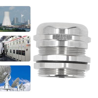M32 Cable Gland 15-22mm Cable Diameter IP68 Wire Glands Joints EMI Shielding Stainless Steel Waterproof Connector
