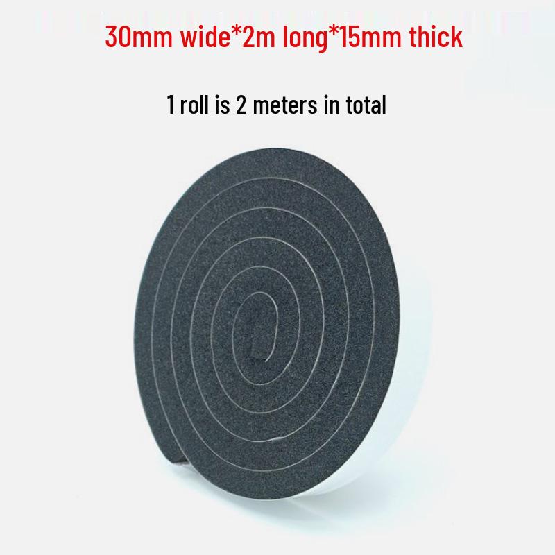 Black Self-Adhesive Fire Retardant Foam Tape