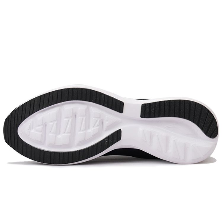 Li Ning Shock Absorbing Durable Low Top Running Shoes Women Sneaker Black Red ARHP278-1