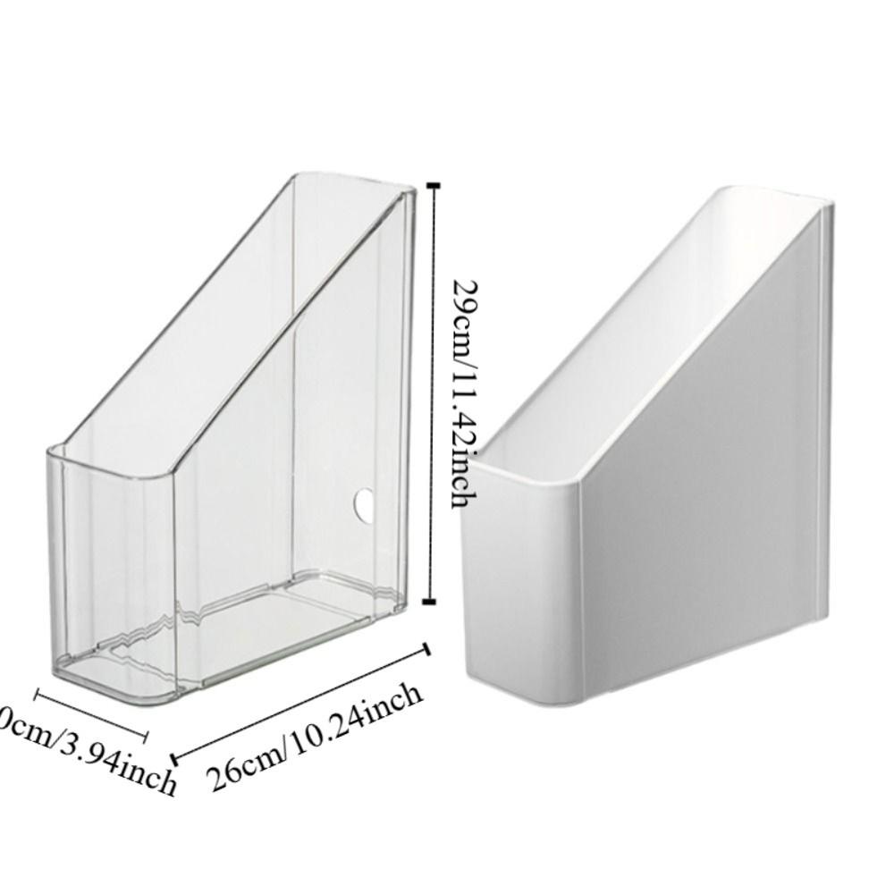 Large Capacity Bookends Thickened Book Shelf Durable Book Stand  Office