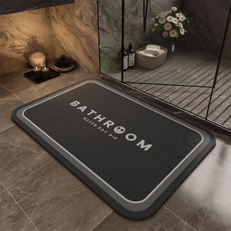 Diatom Mud Bathroom Absorbent Floor Mat, Resistant To Dirt and Slip, Kitchen Floor Mat, Household Mat, Carpet