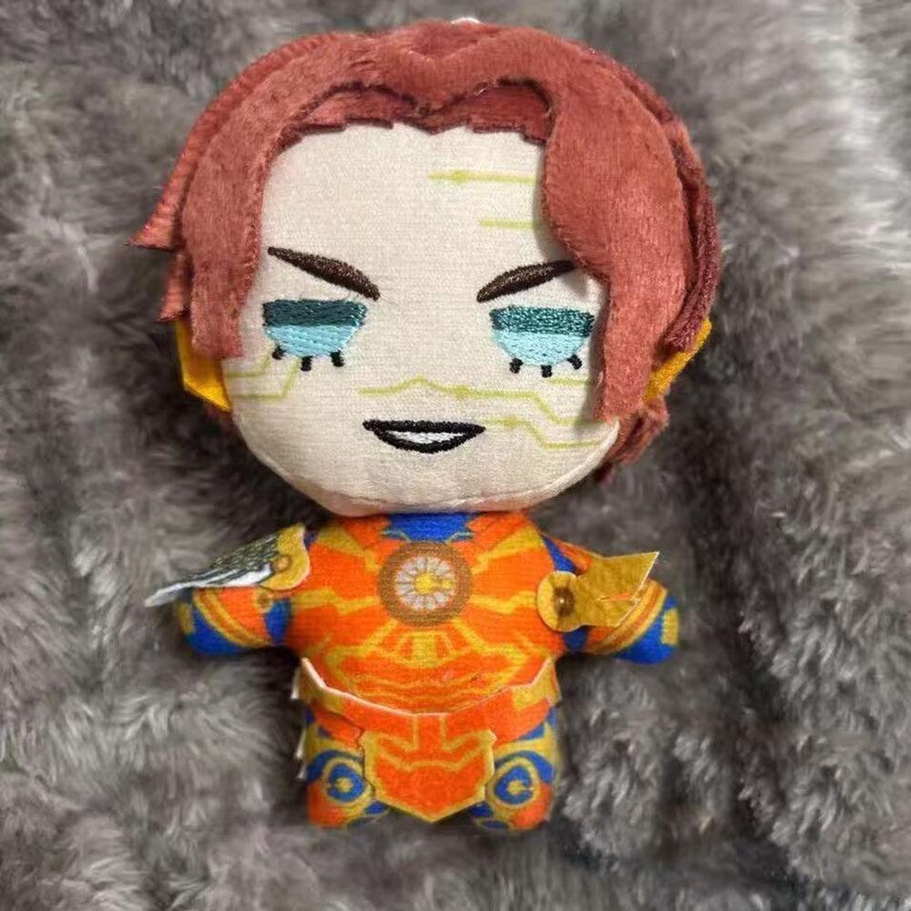 Hanger Anime Record Of Ragnarok Beelzebub Pluche Pop 10cm Schattige Leonidas Nikola Knuffels Verjaardag Pluche Speelgoed Fan Cadeaus