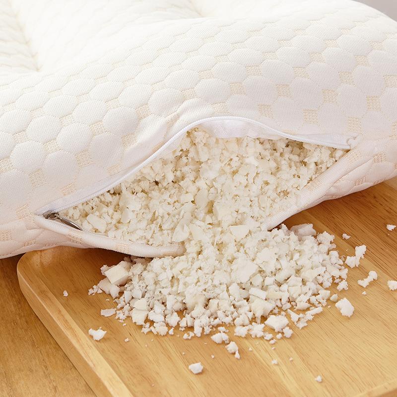 Thai Granular Latex Pillow Pillow for Adult Massage Cervical Spine Pillow Core Latex Pillow for Comfortable Sleep