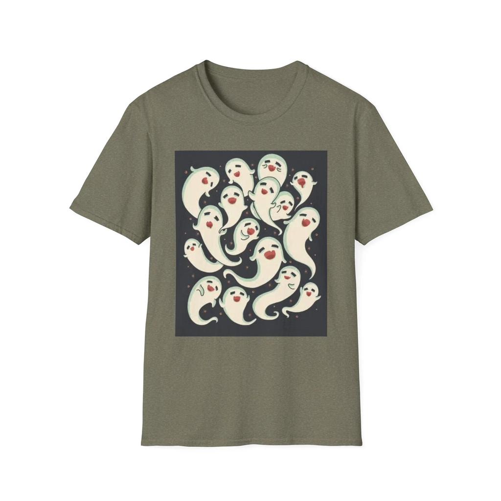 Men's and Women's T-shirts Graphic Ghosts