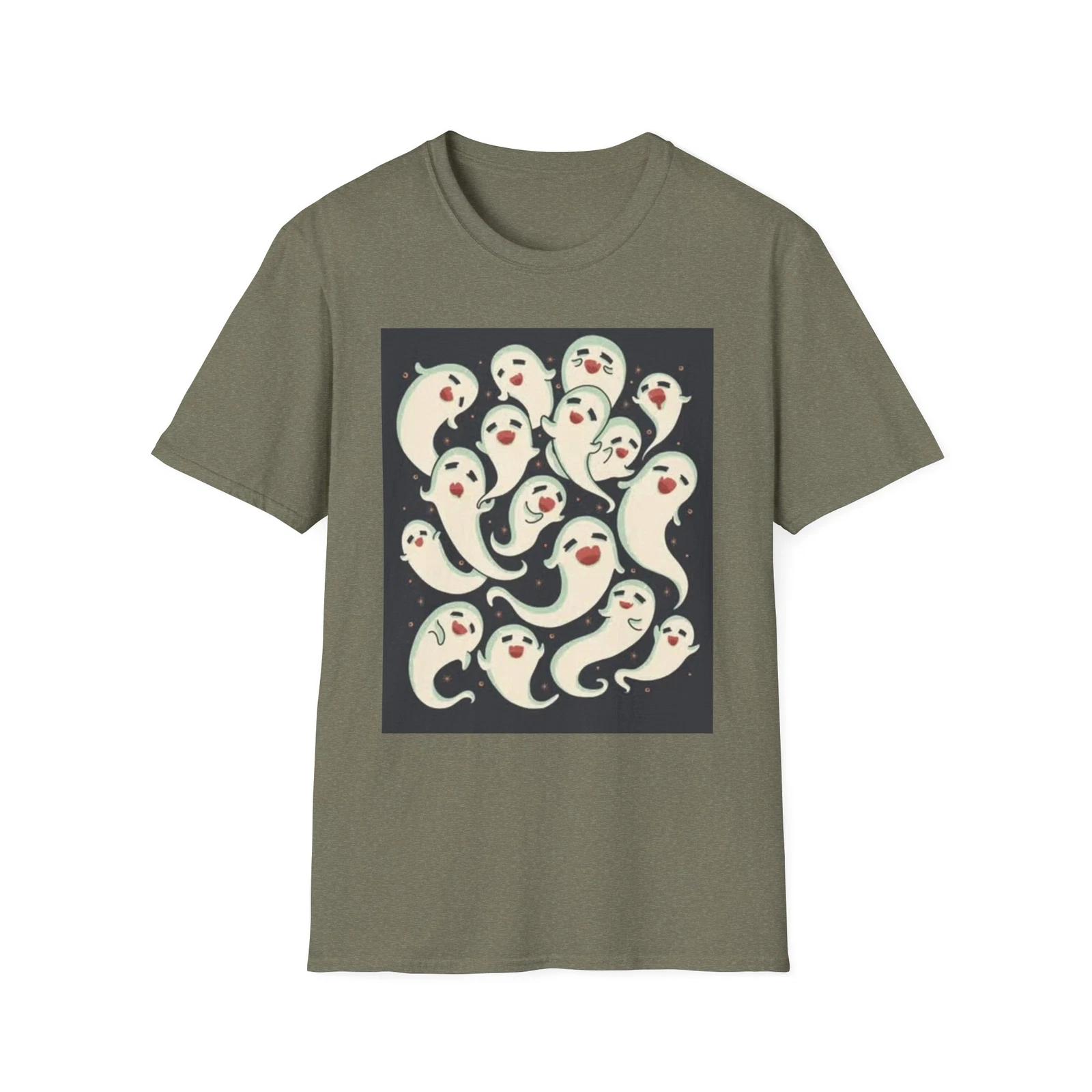 Men s and Women s T-shirts Graphic Ghosts XL