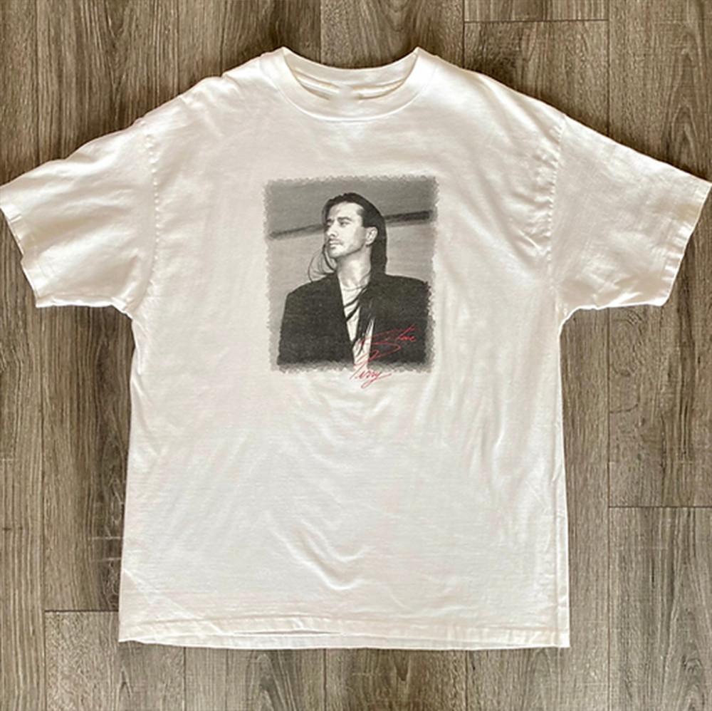 Unisex Vintage Steve Perry Journey Shirt T Shirts TEE Men Cotton NW36 Unisex T-Shirt