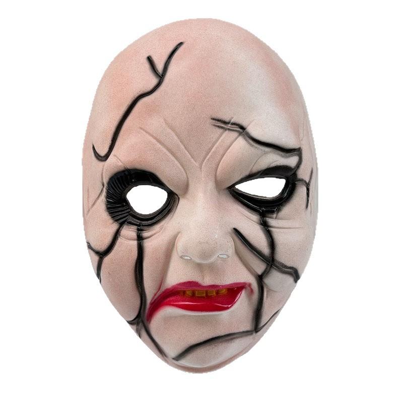 Strašidelná tvář Halloweenský kostým Párty rekvizity Hororová cosplay Maškarní doplňky pro dospělé