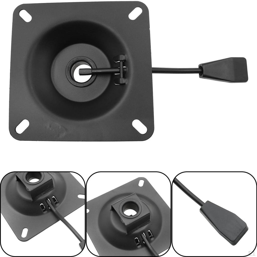 Office Chair Tilt Control Seat Mechanism,Hardware Sturdy Thicken Swivel Base Plate,Replacement