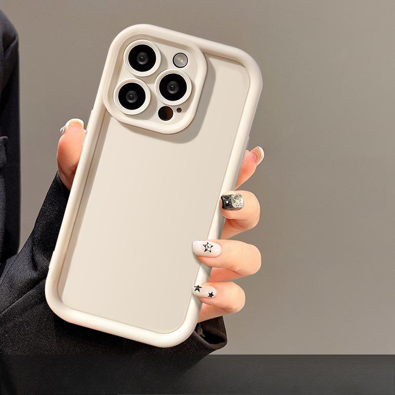 Applicable To Apple 14promax Mobile Phone Case IPhone 15/13 Frosted Silicone 12 Dopamine Hairpin Doll