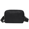 Solid Women Chest Bag Fashion Nylon Shoulder Crossbody Bags Ladies Female Waist Pack Half Moon Belt Bag Fanny Pack