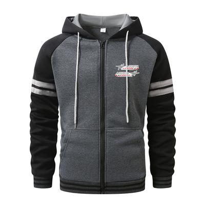 "AGUSTA" Φούτερ για Άνδρες Ζακέτα Φούτερ με Φερμουάρ με Κουκούλα Τσέπη Αθλητικά & Εξωτερικού Χώρου Ανδρική Μόδα Φούτερ & Φούτερ Streetwear Casual Ανδρικά Παλτό