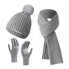 Cold Proof Gloves Elastic Woolen Hat Versatile Knitted Scarf  Windproof