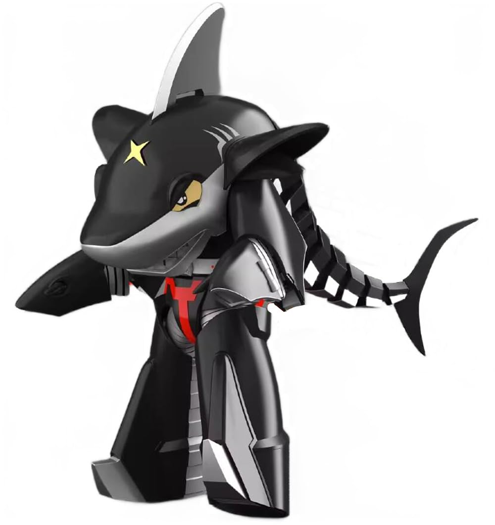 AC  SHARKRONS TOYS B-Robo Kabutack Масштаб 1/12 Акулозуб Подвижная Фигурка Действия (полный)