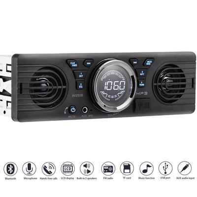 PolarLander Universal 1 Din In-Dash Car Radio Audio Player Built-in 2 Speaker Stereo