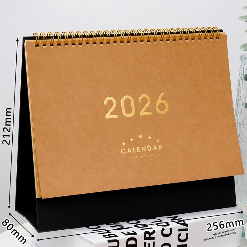 New 2026 Desk Calendar Annual To Do List Monthly Daily Planner Time Management Book