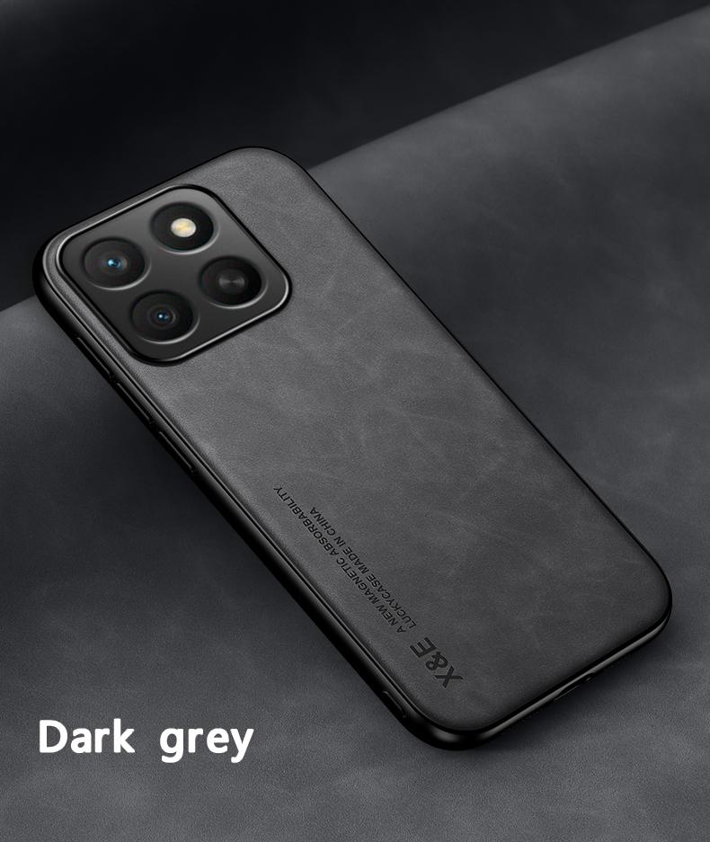 Funda de Cuero de Moda para Honor 400 Smart X7D 400 Pro Lite Funda Ultra Fina Cubierta de Protección Magnética para Coche para Honor X7D Capa