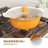 COOKSMARK IH compatible pot 26cm IH compatible Compatible with all heat sources Ceramic coating with glass pot lid Unbreakable clay pot Comes with a