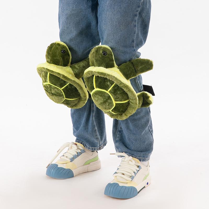 Zimní lyžařské ochranné vybavení Želva plyšová hračka Prdící polštář Měkké roztomilé hnědé medvídě Chrániče kolen Chránič kyčlí Lyžařská protipádová podložka