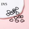 Broken Hair Fixer 50Pcs Girl Hairpins Easy to Wear Heart-Shaped Comfortable Accessory Vibrant Color Decorative Clips Clip