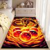 Golden Fiery Dragon Carpet suitable as a non-slip mat for the living room or bedroom sofa